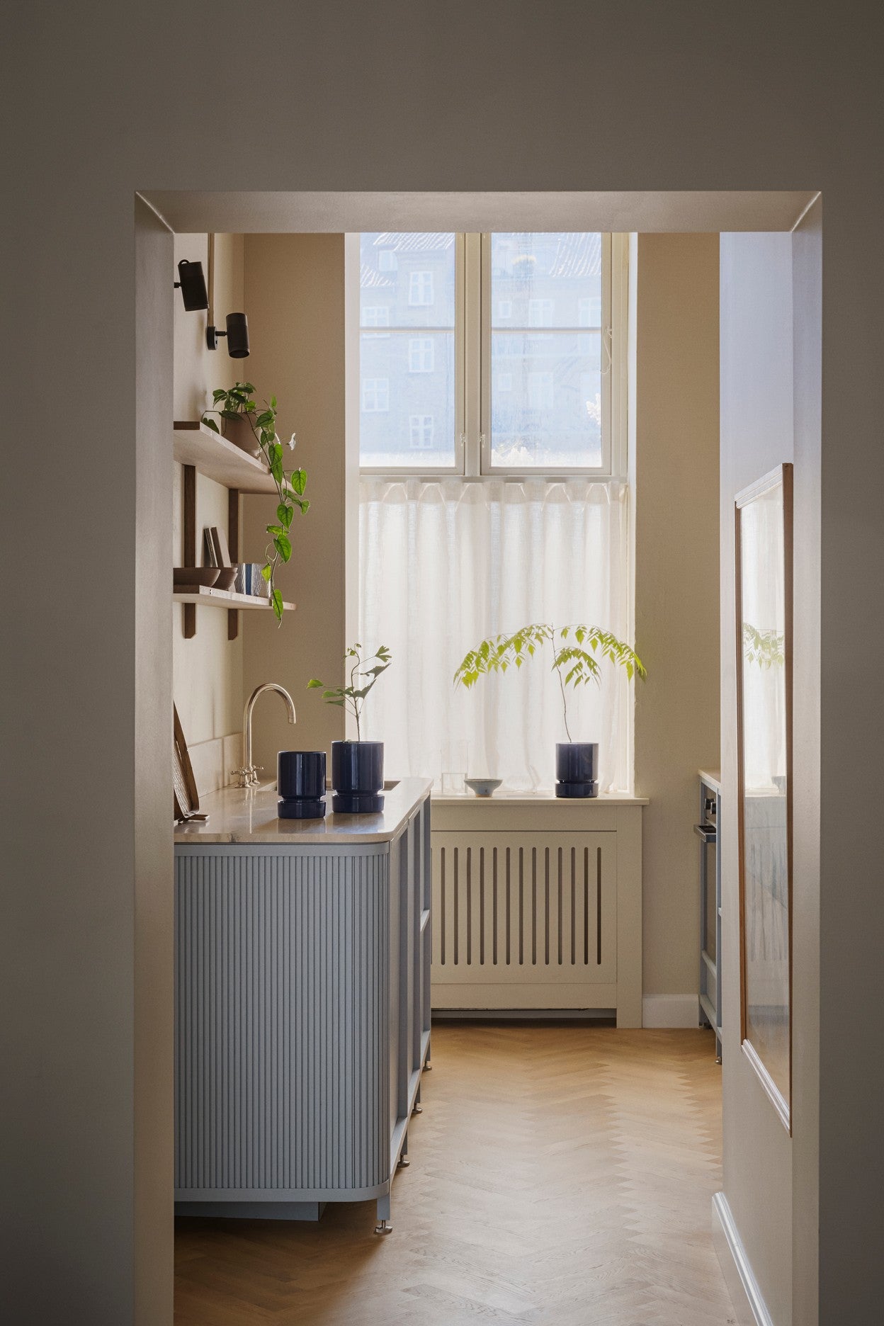 Hoff krukke, Sapphire Blue