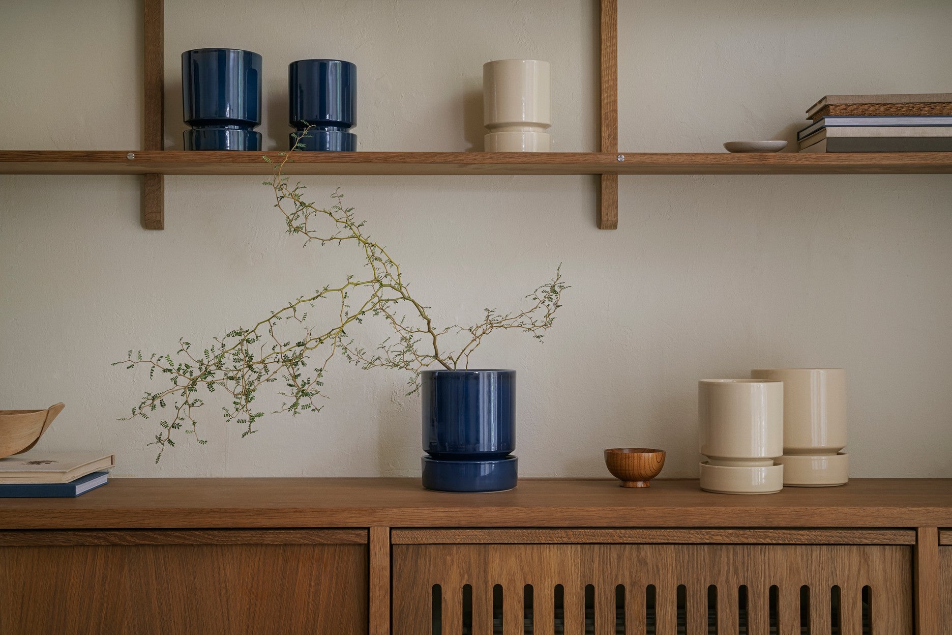 Hoff krukke, Sapphire Blue