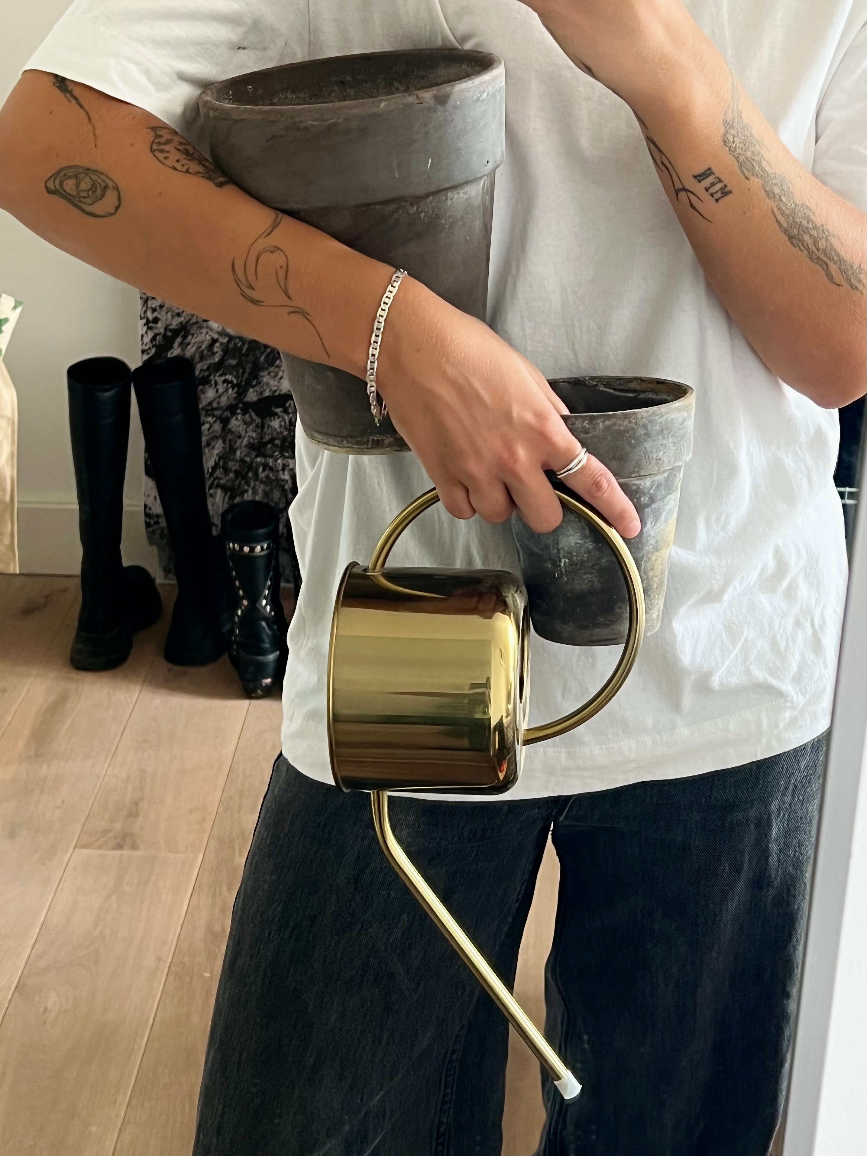 Gartnerkrukke, naturlig patina