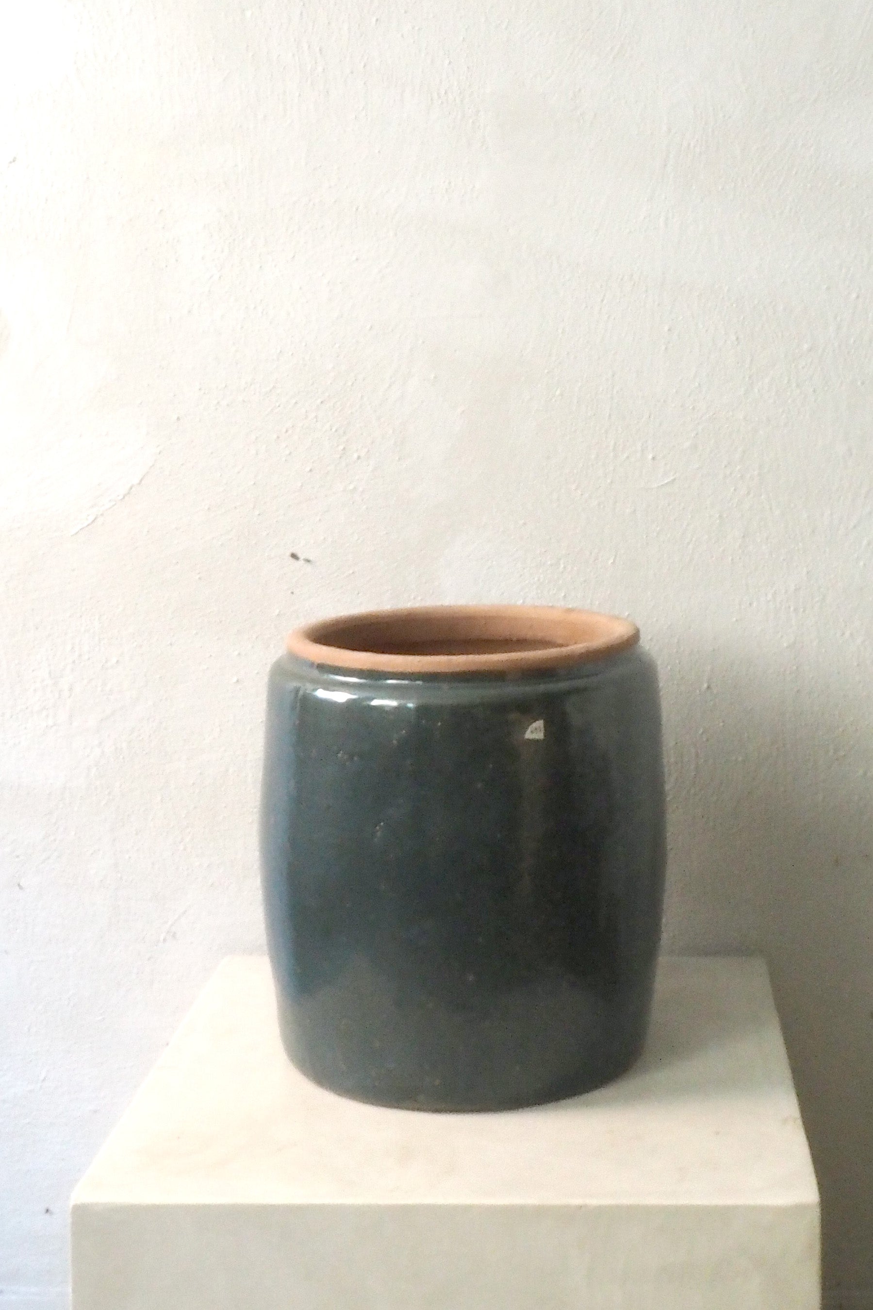 Berit krukken, ø 33, grønblå