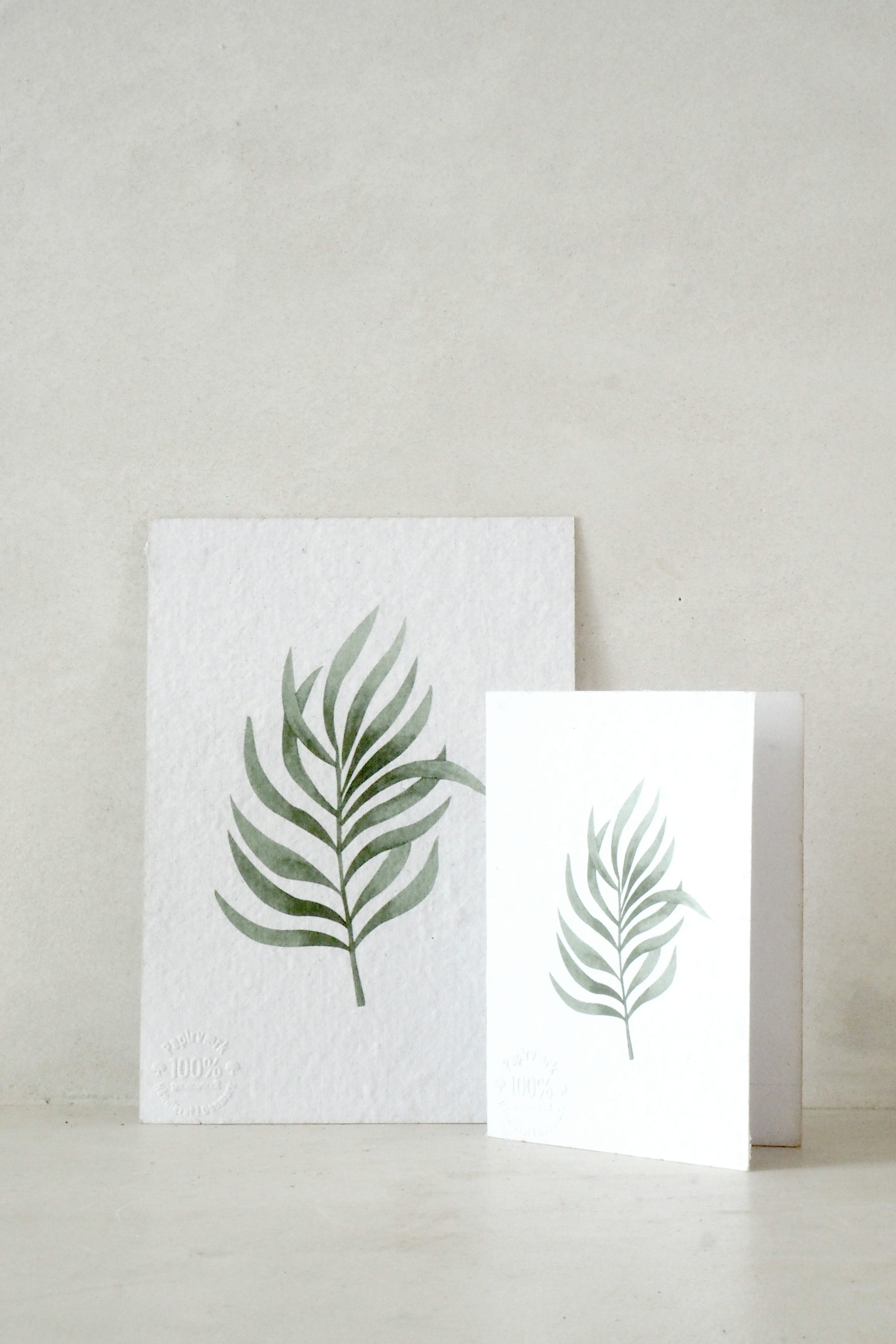 Kort - blad no. 1 - 100% genanvendt papir