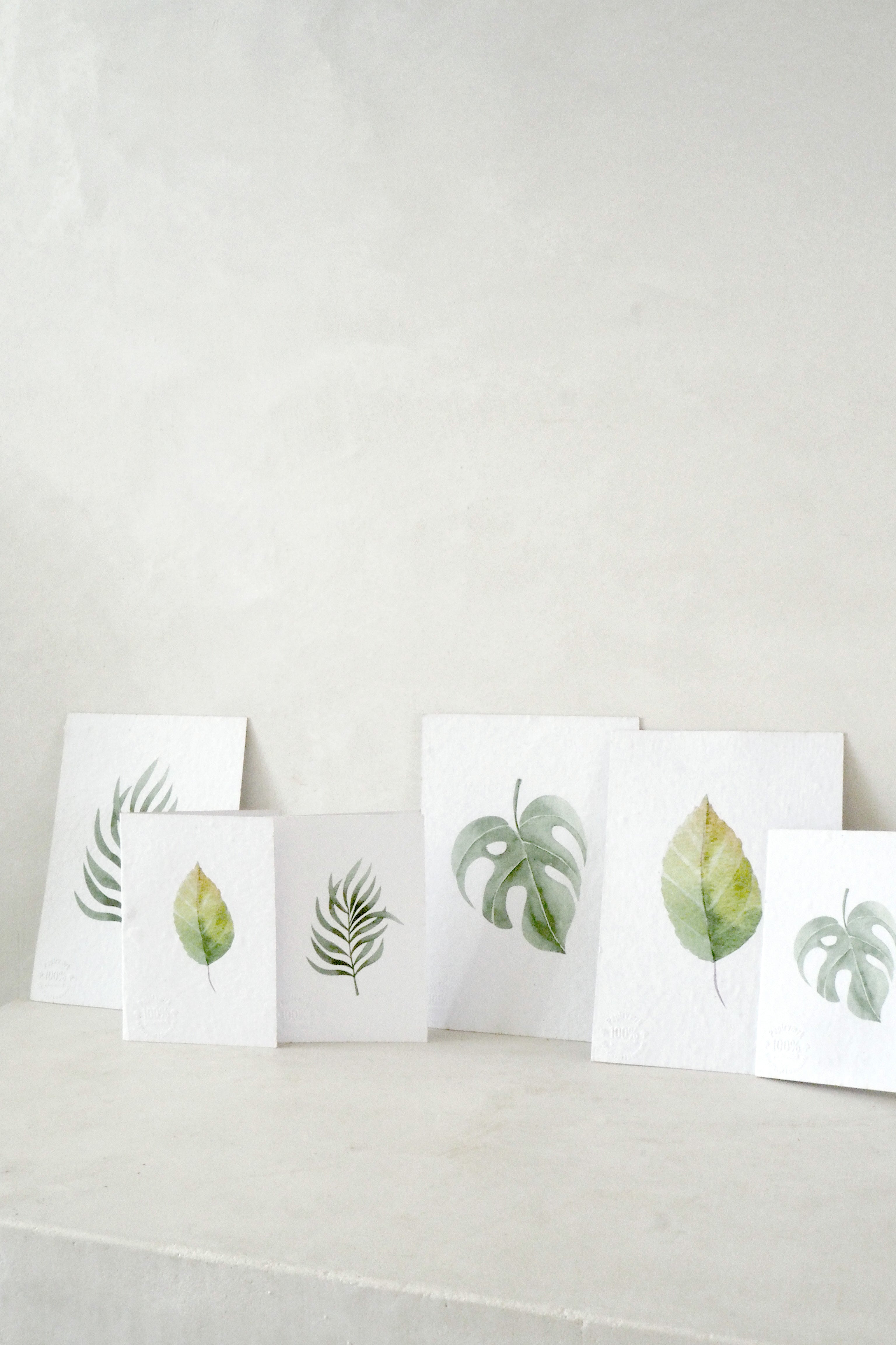 Kort - blad no. 2 - 100% genanvendt papir