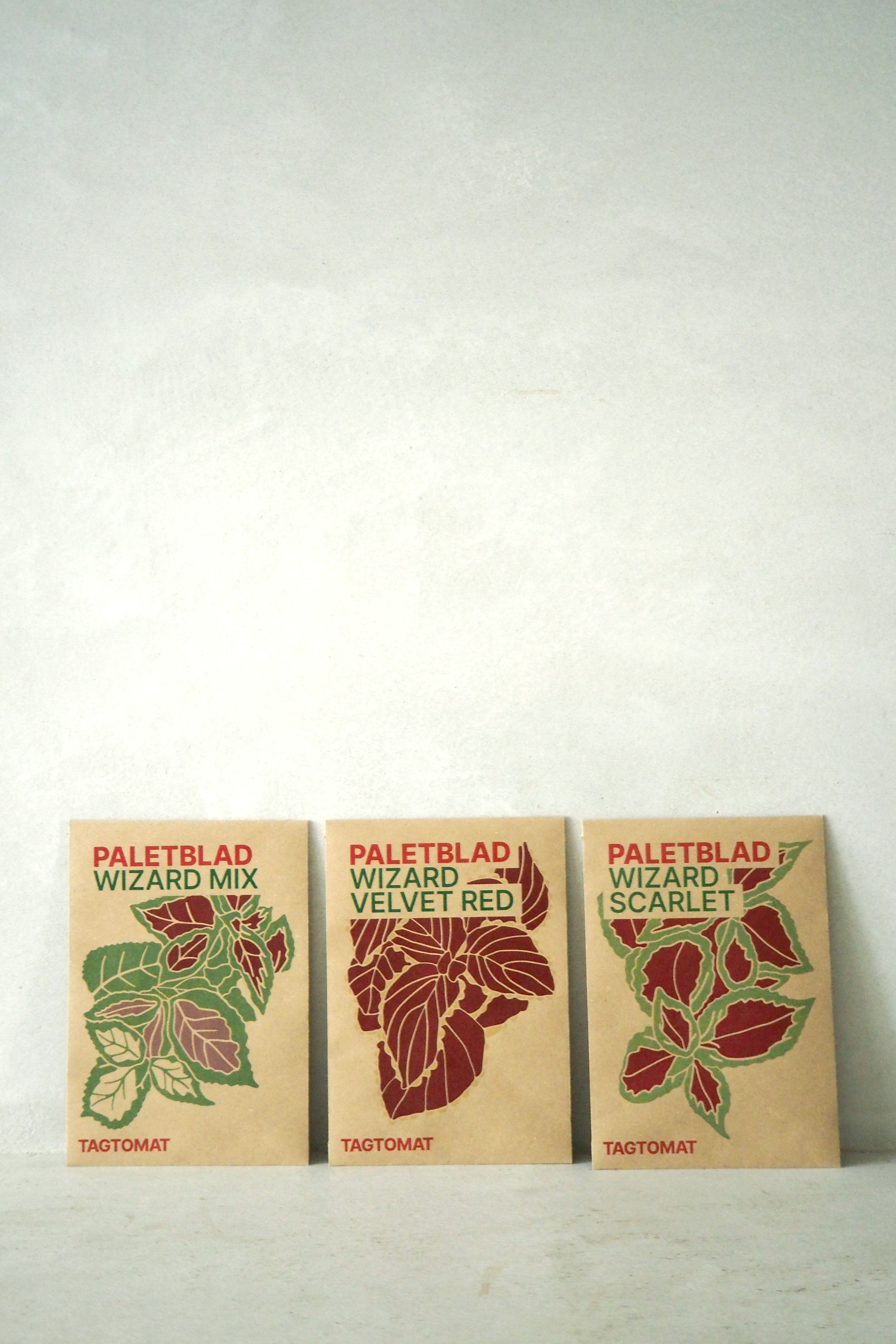 Frø - Paletblad, Wizard Velvet Red