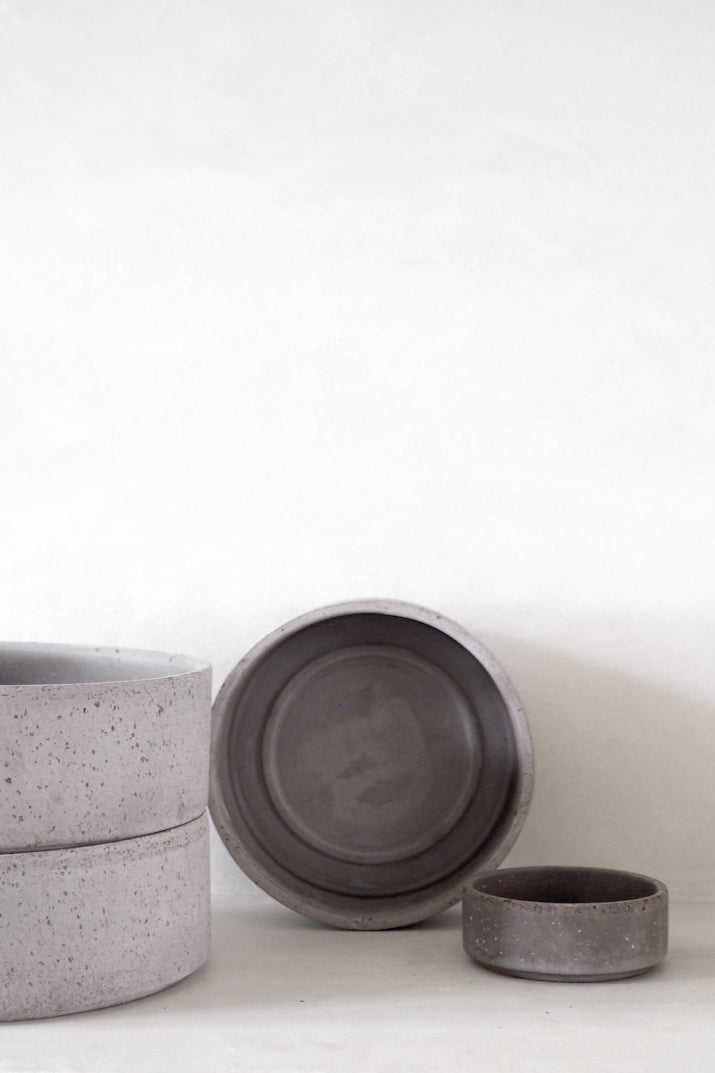 Hoff underskål, raw grey