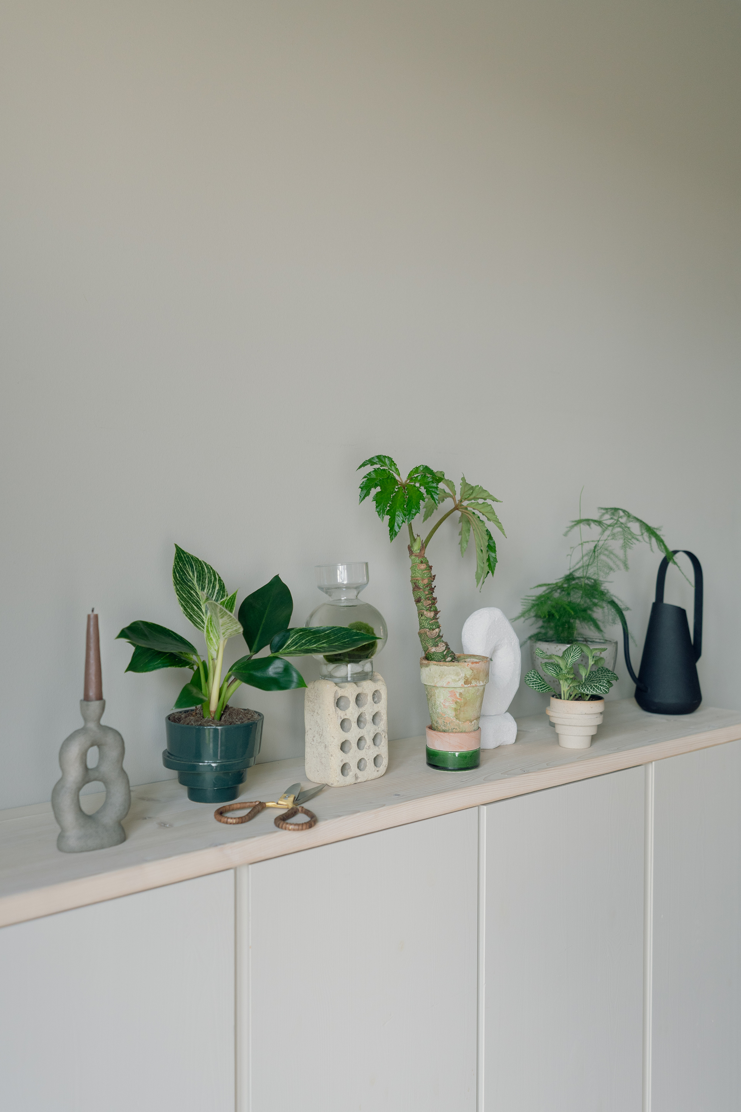 Stabel krukke, mørkegrøn