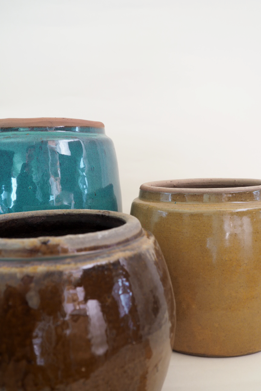 Berit krukken, mustard, ø 22 cm