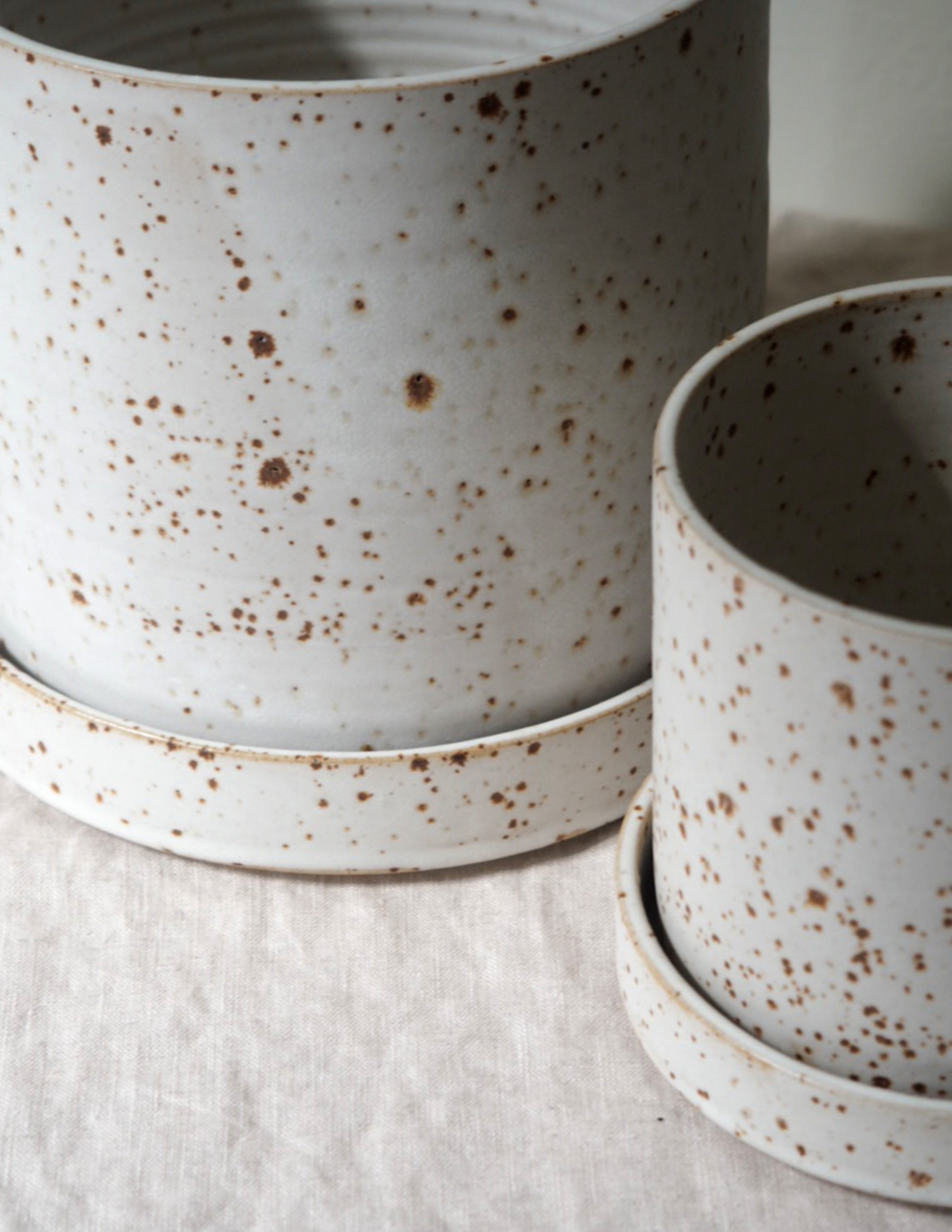 V.O krukke - hvid, large