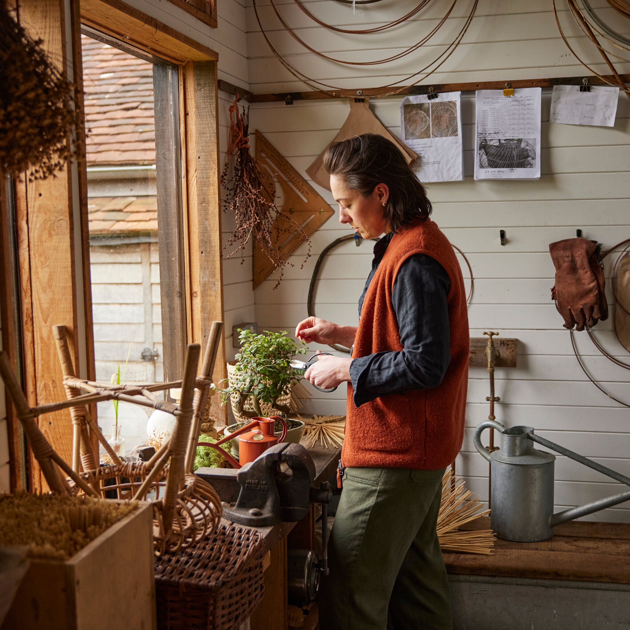 HAWS Vandkande, Terracotta orange, 1 L