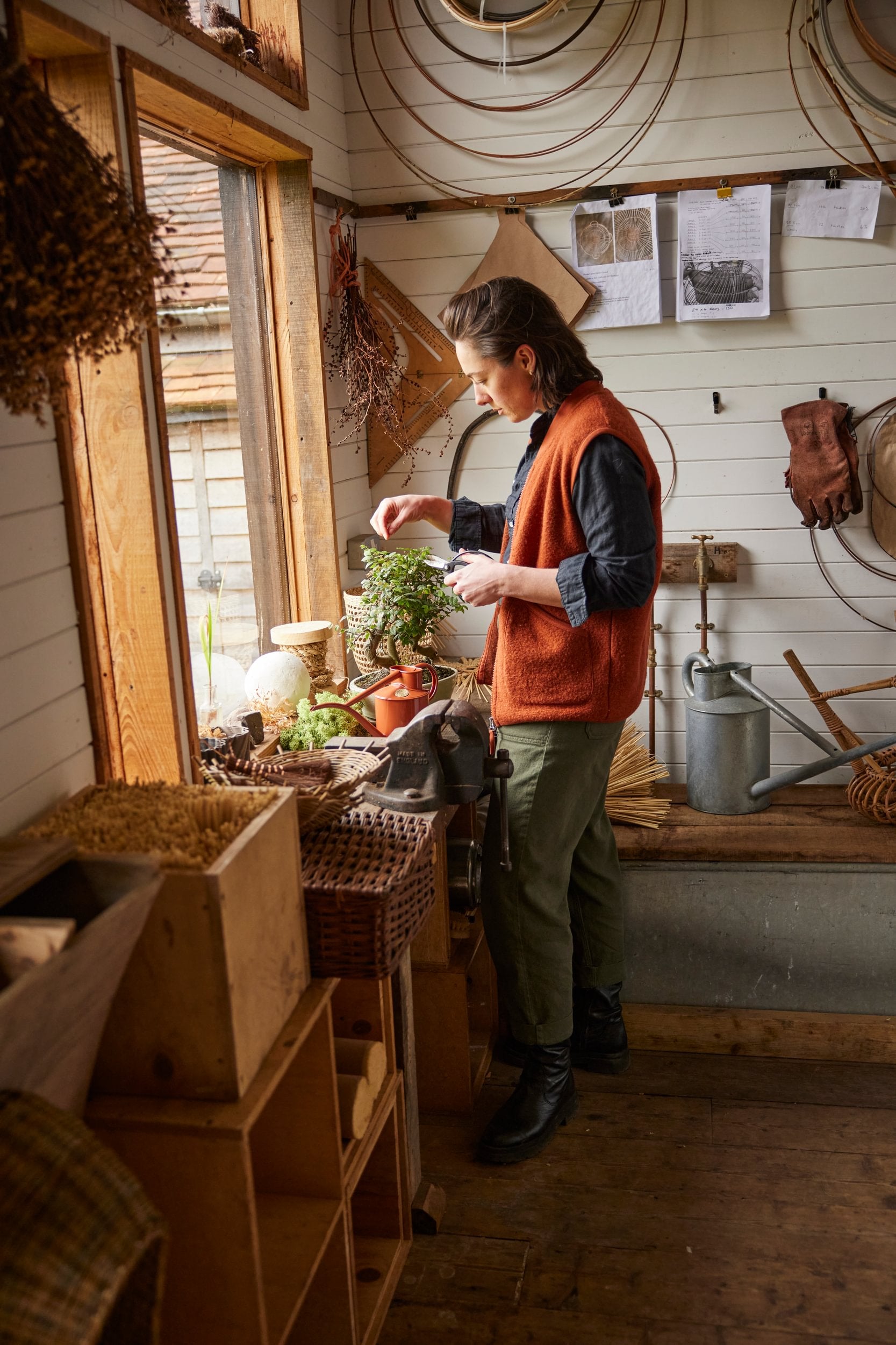 HAWS Vandkande, Terracotta orange, 1 L