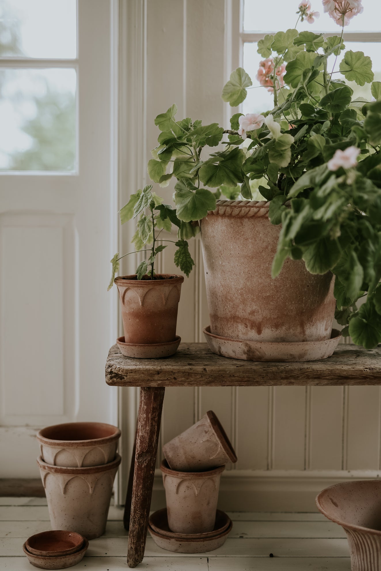 Emilia krukke, raw rosa