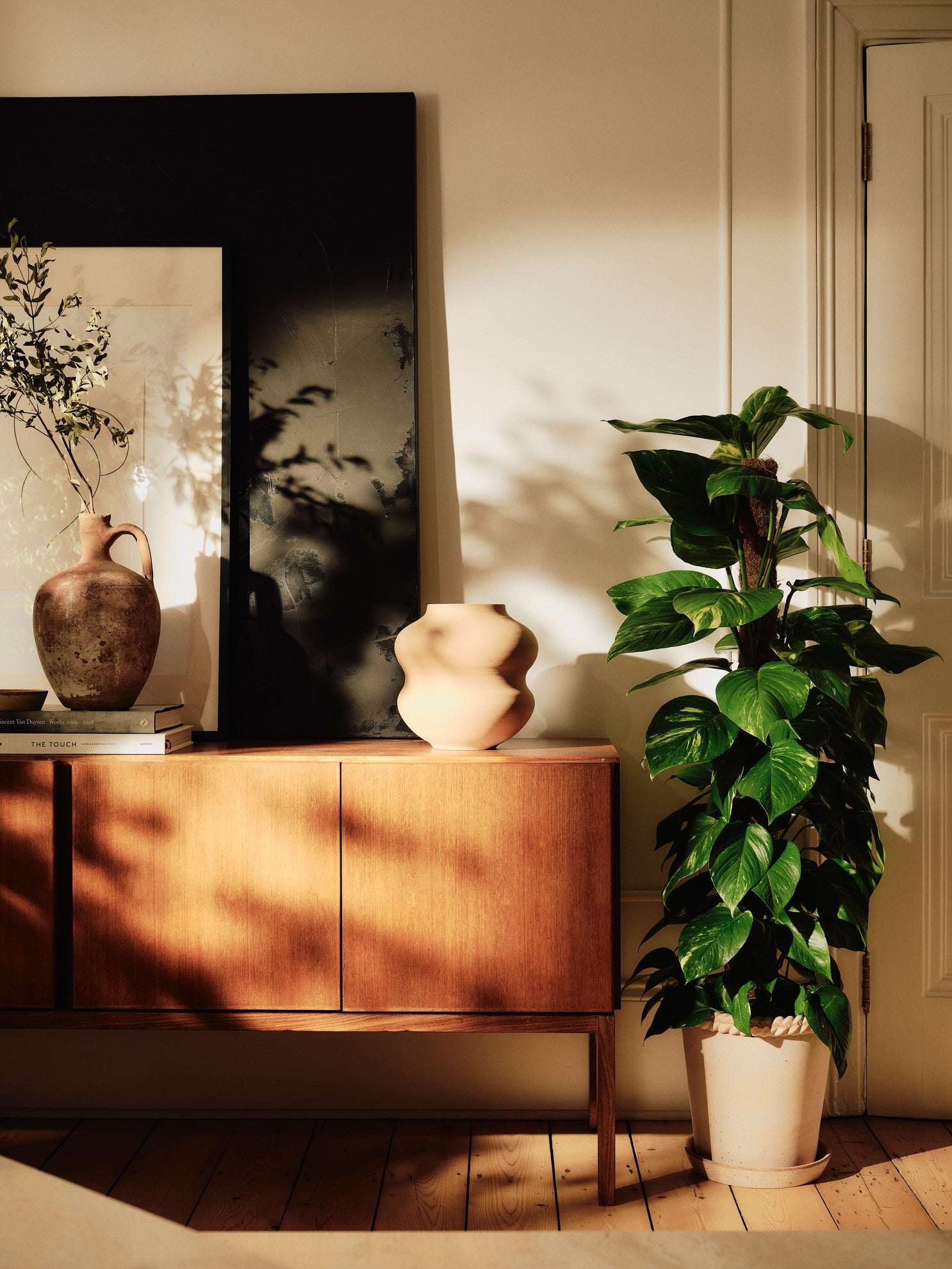 Emilia krukke, raw rosa