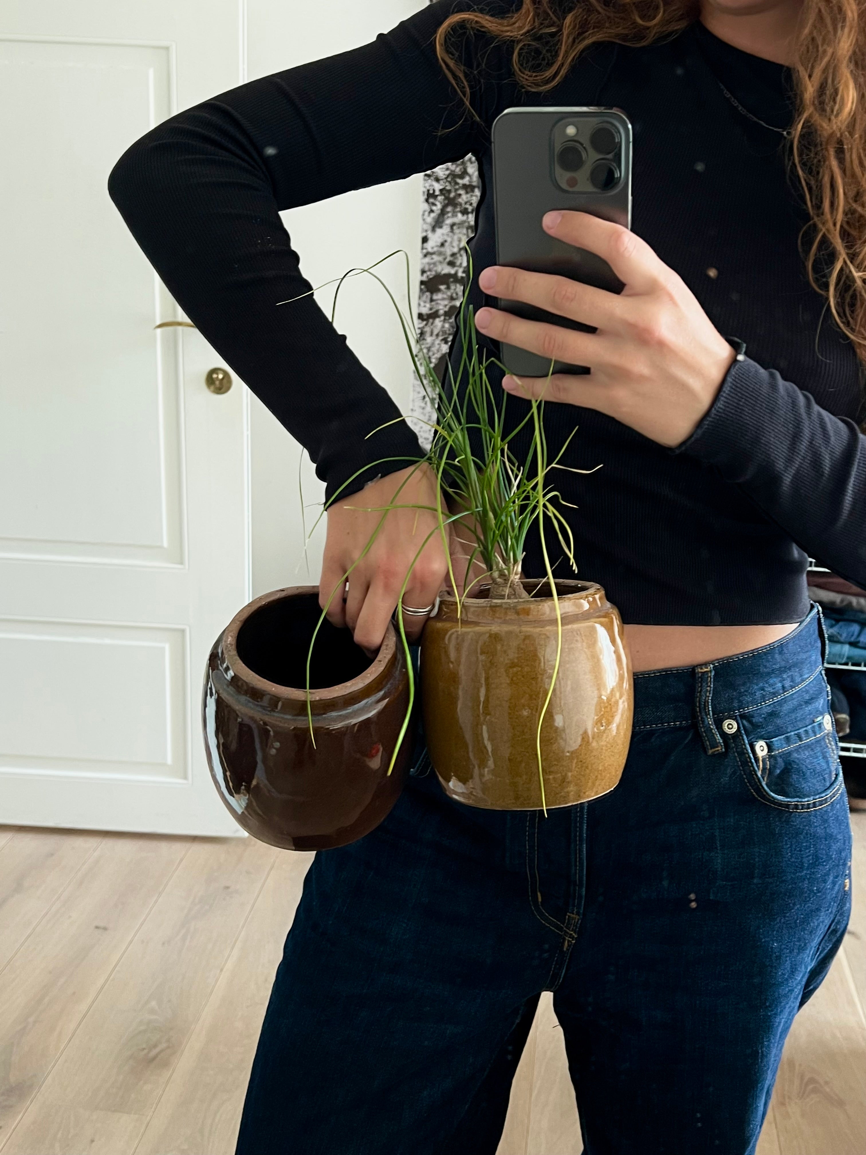 Berit, brun ø 12 cm