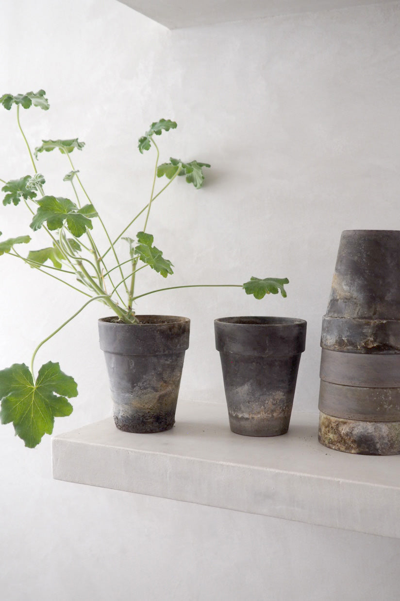 Gartnerkrukke, naturlig patina