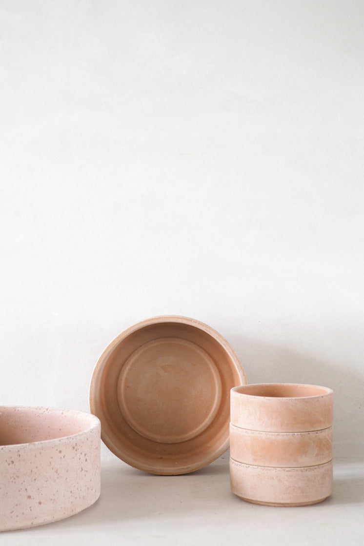 Hoff underskål, raw rosa