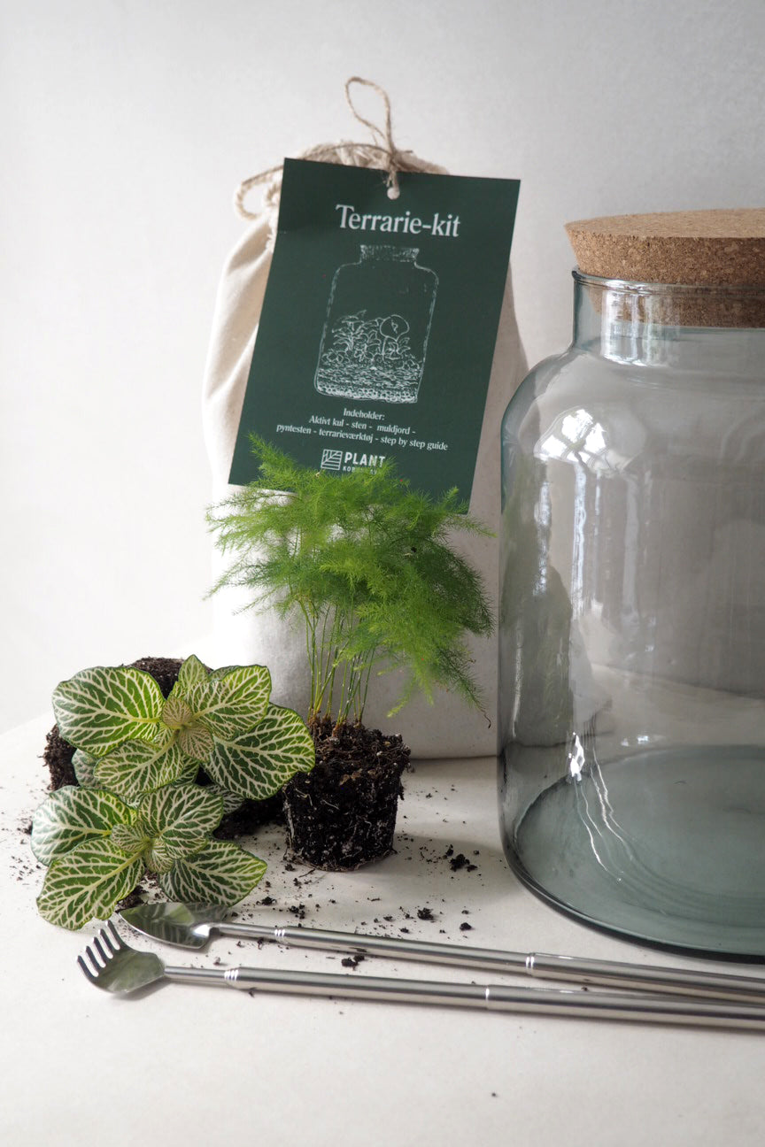 Terrariekit m. glas