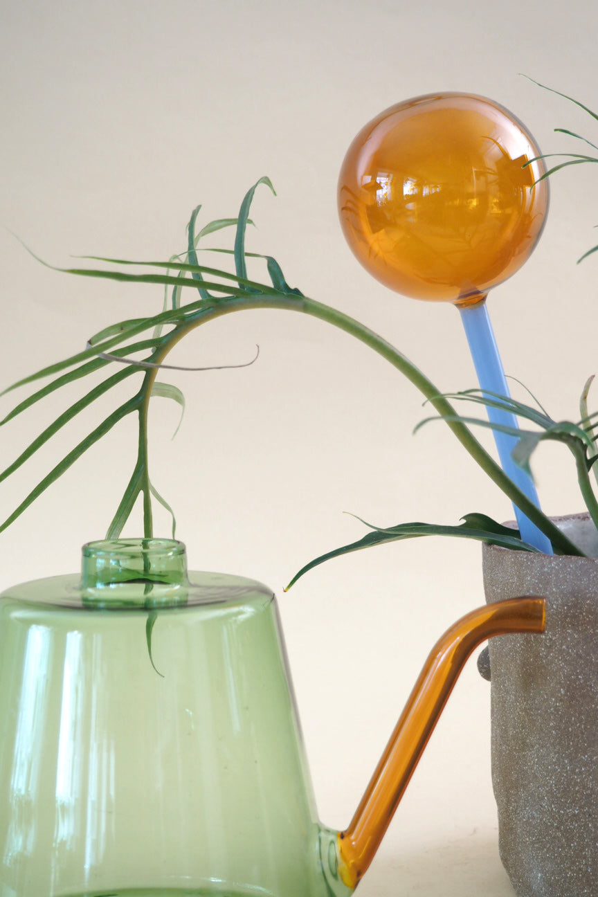 Selvvandingsglas - Amber/Blå